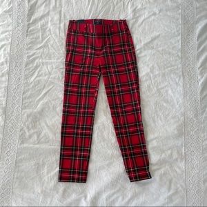 J. Crew Tartan Winnie Pant
